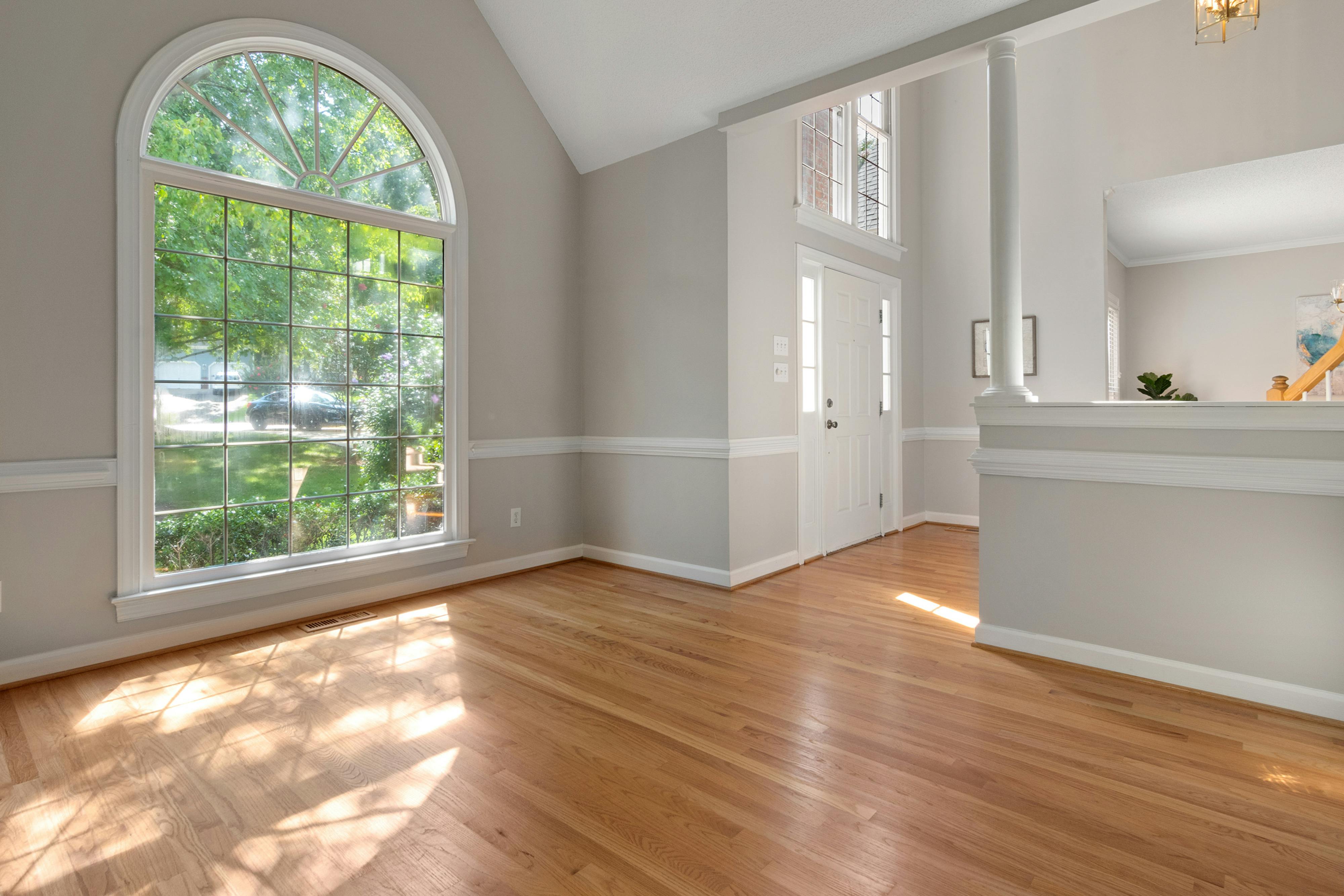 Hardwood floor repair and patching