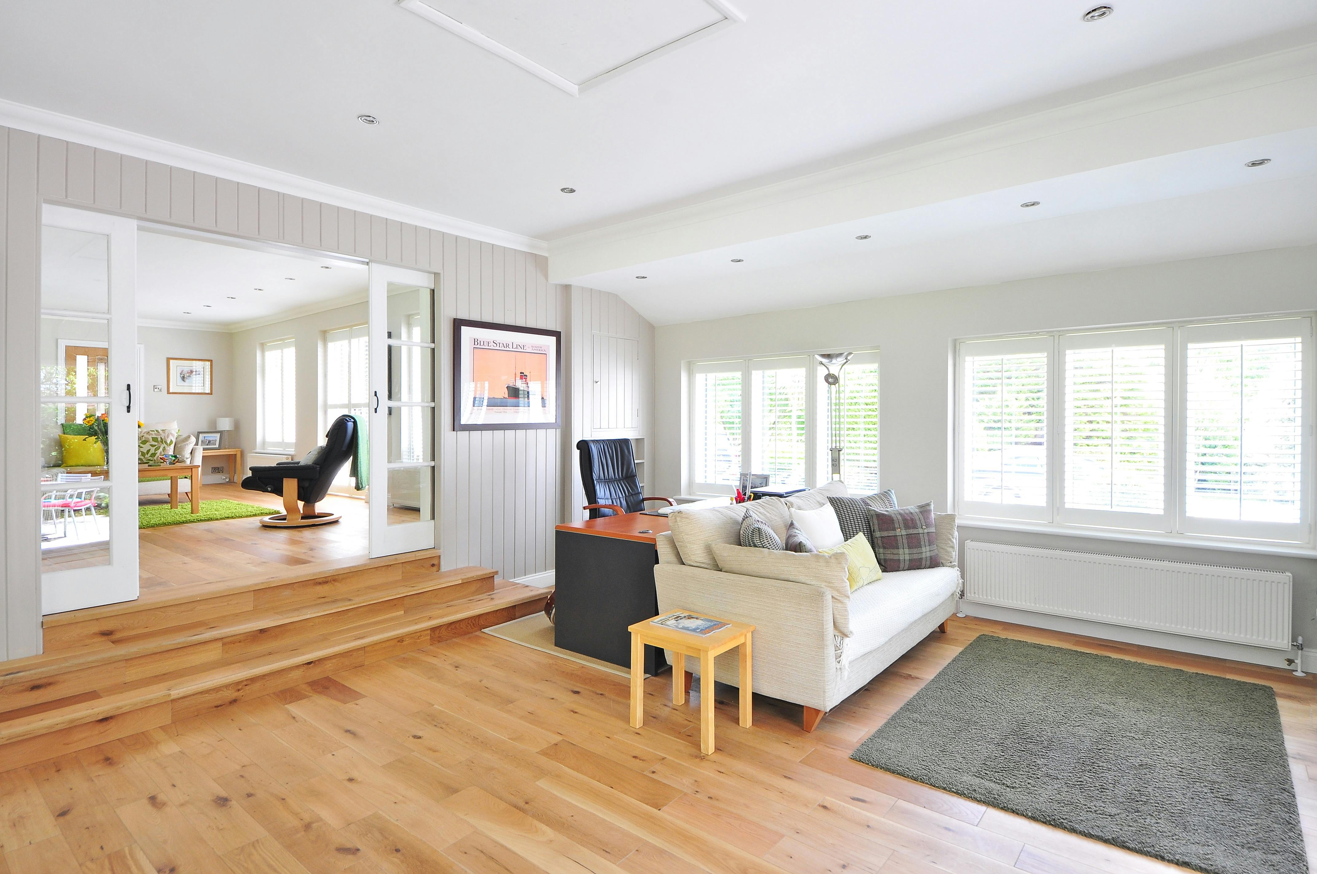 Luxury vinyl plank flooring